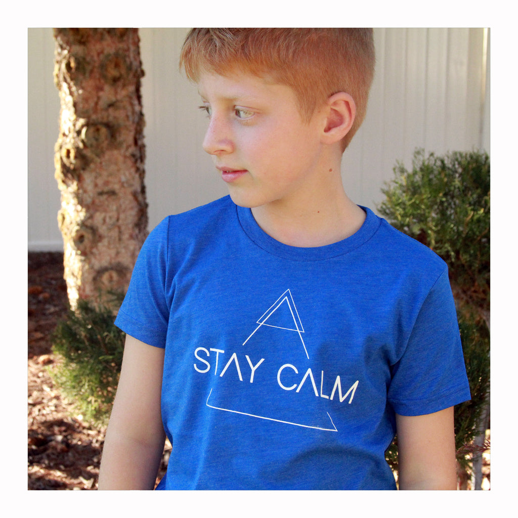Stay Calm - Kids T-Shirt - Crystalline Tribe