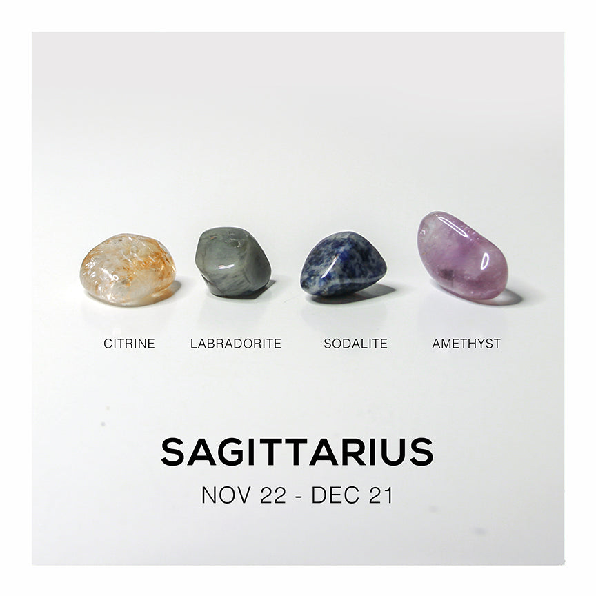 Sagittarius Crystal Set - Crystalline Tribe