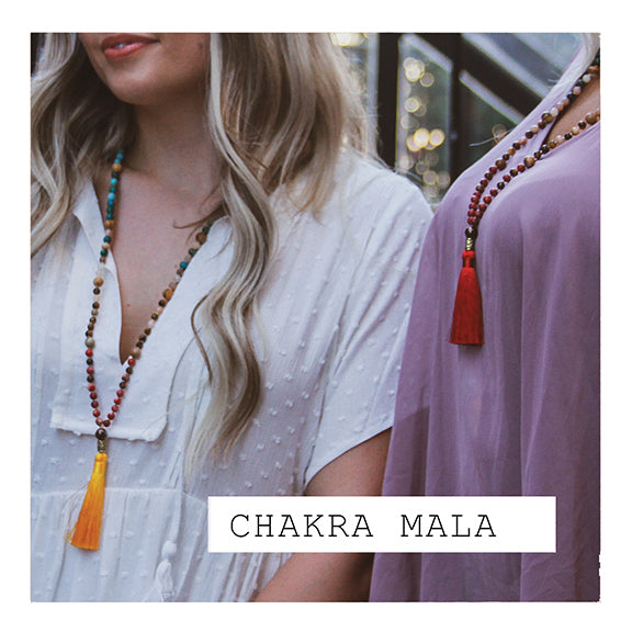 Chakra "Raise Your Vibration" Mala - Crystalline Tribe