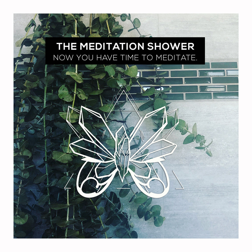 The Meditation Shower. Now you have time to meditate.