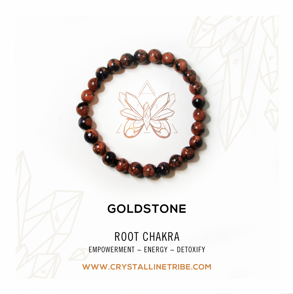 Goldstone bracelet hot sale