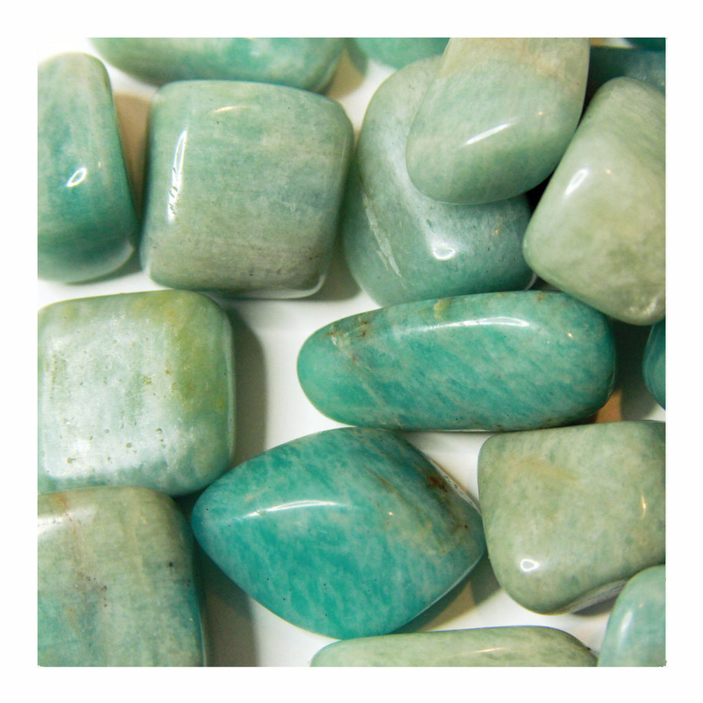 Amazonite - Tumbled Stones - Crystalline Tribe