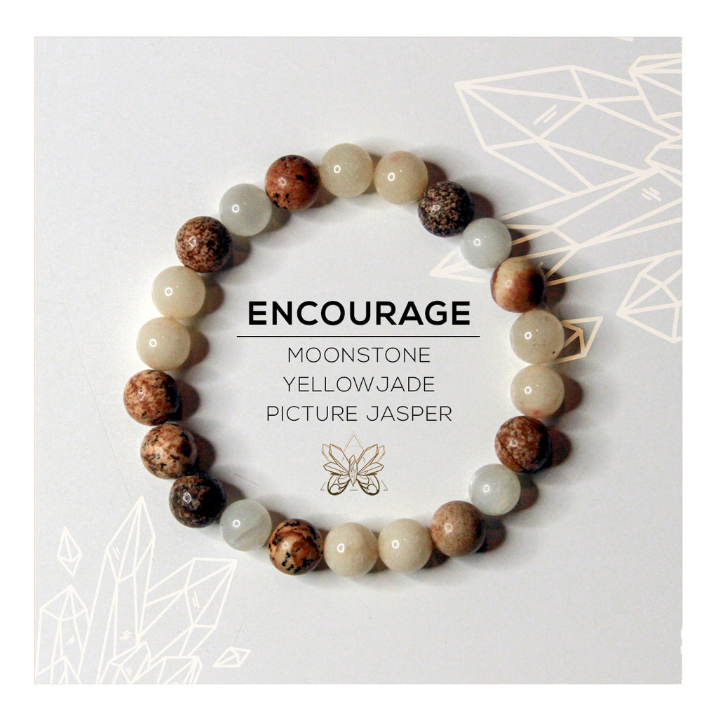 "Encourage" Bracelet - Crystalline Tribe