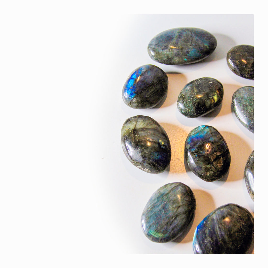 Labradorite Palm Stones - Crystalline Tribe