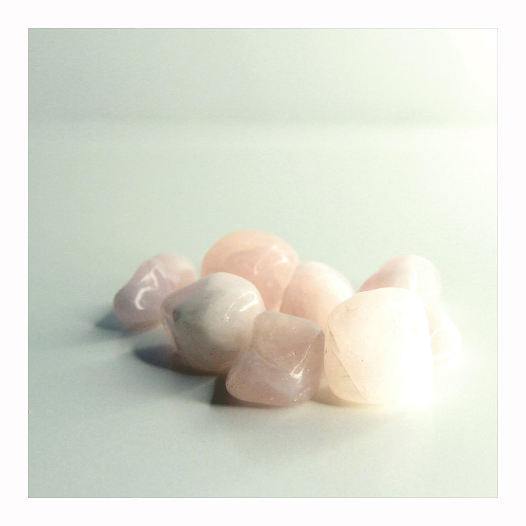 Rose Quartz - Tumbled Stones - Crystalline Tribe